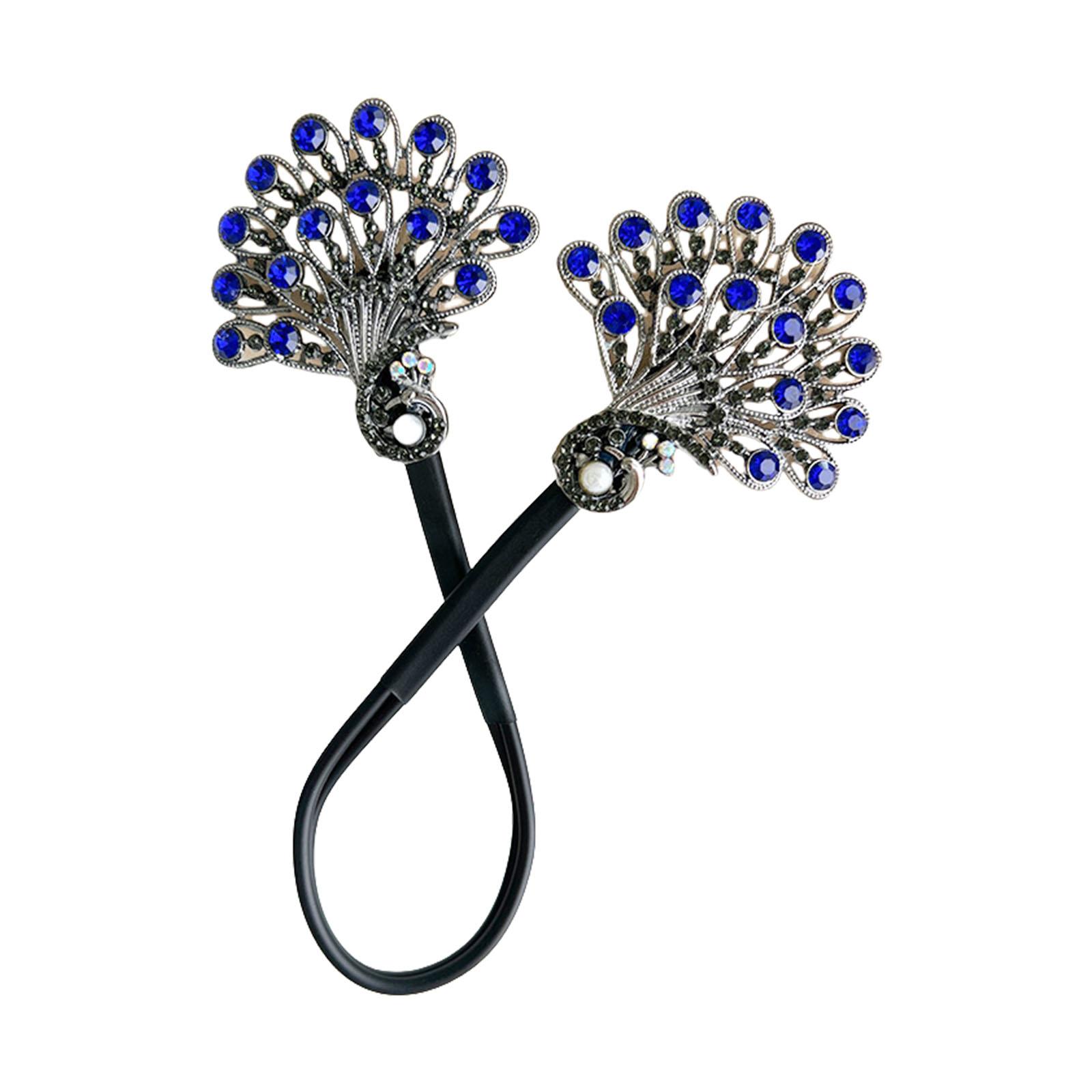 

Stylish Peacock Hair Clip For Women Non Slip Grip Wedding Party Accessory With Secure Hold 1