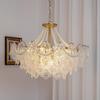 European-Style Postmodern Minimalist Crystal Chandelier for Living Room, Bedroom, or Dining Room