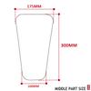 Universal Retro Motorcycle Anti slip Tank Pad Side Gas Knee Grip Traction Pads Protector Sticker For Harley Honda Yamaha T120