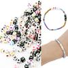Handmade Bracelet Beads 5x5mm Acrylic English Letters Square Beads Beading Jewelry Accessories Handmade Pendant Diy Bracelet Materials
