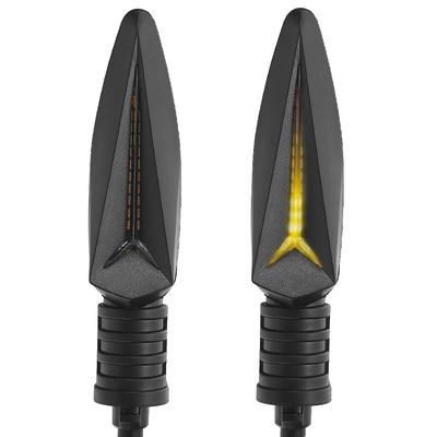 2PCS Motorcycle LED Turn Signal High Brightness Motorbike Turning Indicators 12V Compatible with
