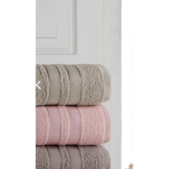 Mila 50x90 Cm Set of 4 Hand and Face Towels
