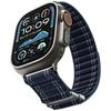 Pasek Spigen WBF0 do Apple Watch         8/9/10/11/SE/Ultra (44/45/46/49mm) granatowy