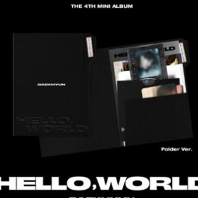 BAEKHYUN (EXO) - Mini 4th [Hello, World] (FOLDER VER.)