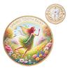 Tooth Fairy Coin Kids Lost Teeth Metal Souvenir Coin Portable Lightweight Growth Memorial Medallion For Girls Kid Children