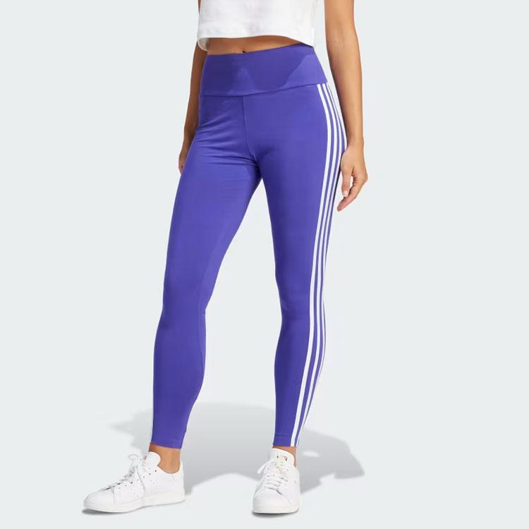 Adidas Originals Adicolor 3-Stripes Leggings Women Leggings Purple IP2971