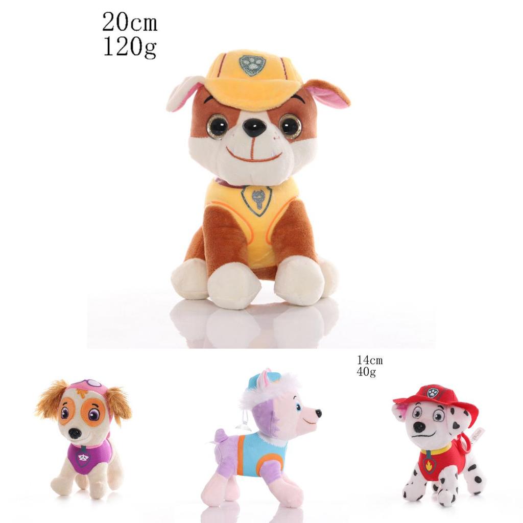 Adorable 20cm Paw Patrol Dog Plush Toy Stuffed Puppy Doll For Kids Gift Collection