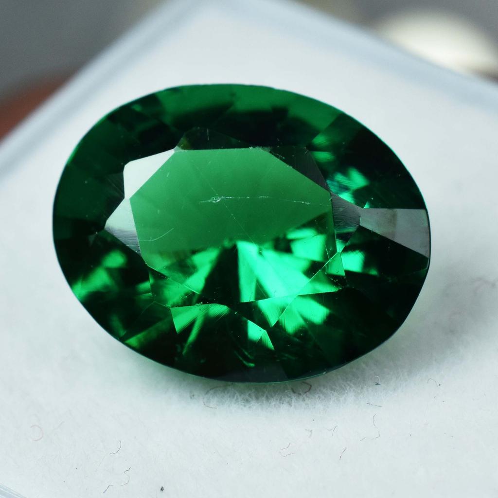 Authentic Oval Cut 9.18 Ct Natural Garnet Green Loose Gemstone