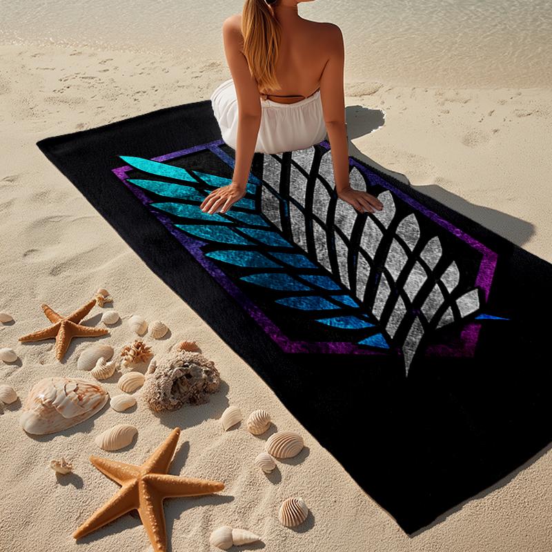 Wings Of Liberty Beach Towel, Super Soft Microfiber, Gift for Her/Him, Birthday, for Pool, Beach, Travel, Home Decor Fan gifts