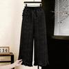 Spring/Summer 2026 Collection: Jacquard Lace Wide-Leg Pants for Middle-Aged and Elderly Mothers