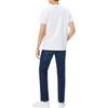 Calvin Klein Printed Logo Cotton T-Shirt Unisex Tops White J320770-YAF
