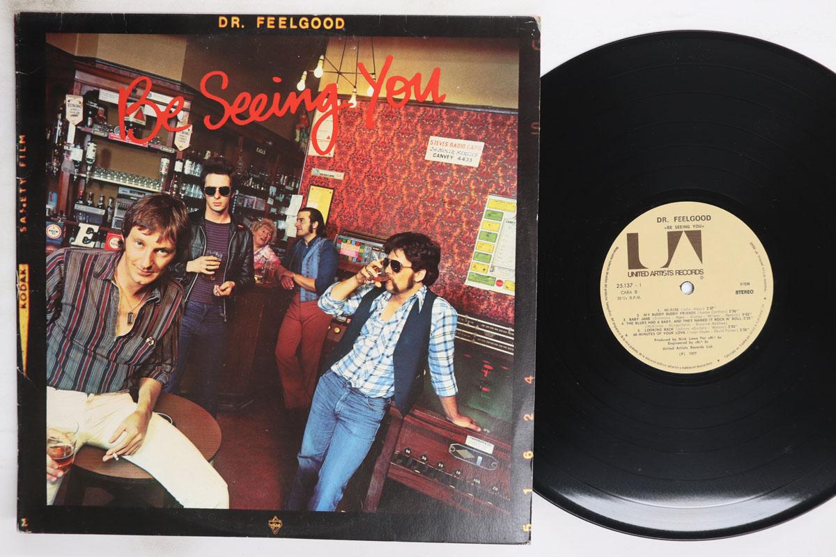 

LP Record DR. FEELGOOD Be Seeing You 25137I UNITED ARTISTS 1977 Spain Rock Used