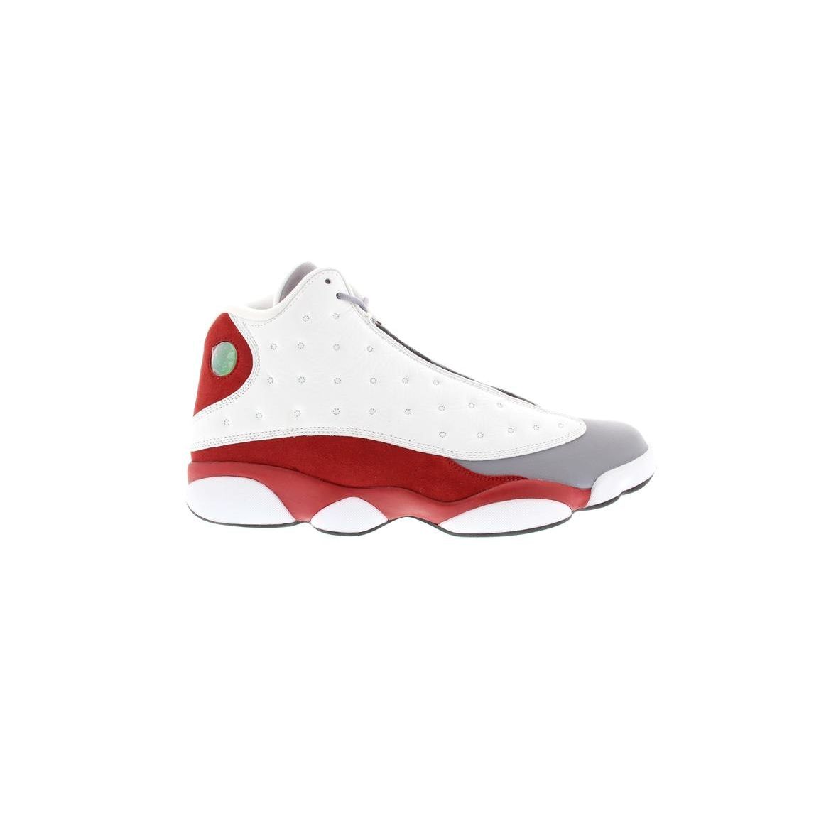 

Мужские кроссовки Air Jordan 13 Retro Grey Toe 2014 Белый Черный True-Red 414571-126