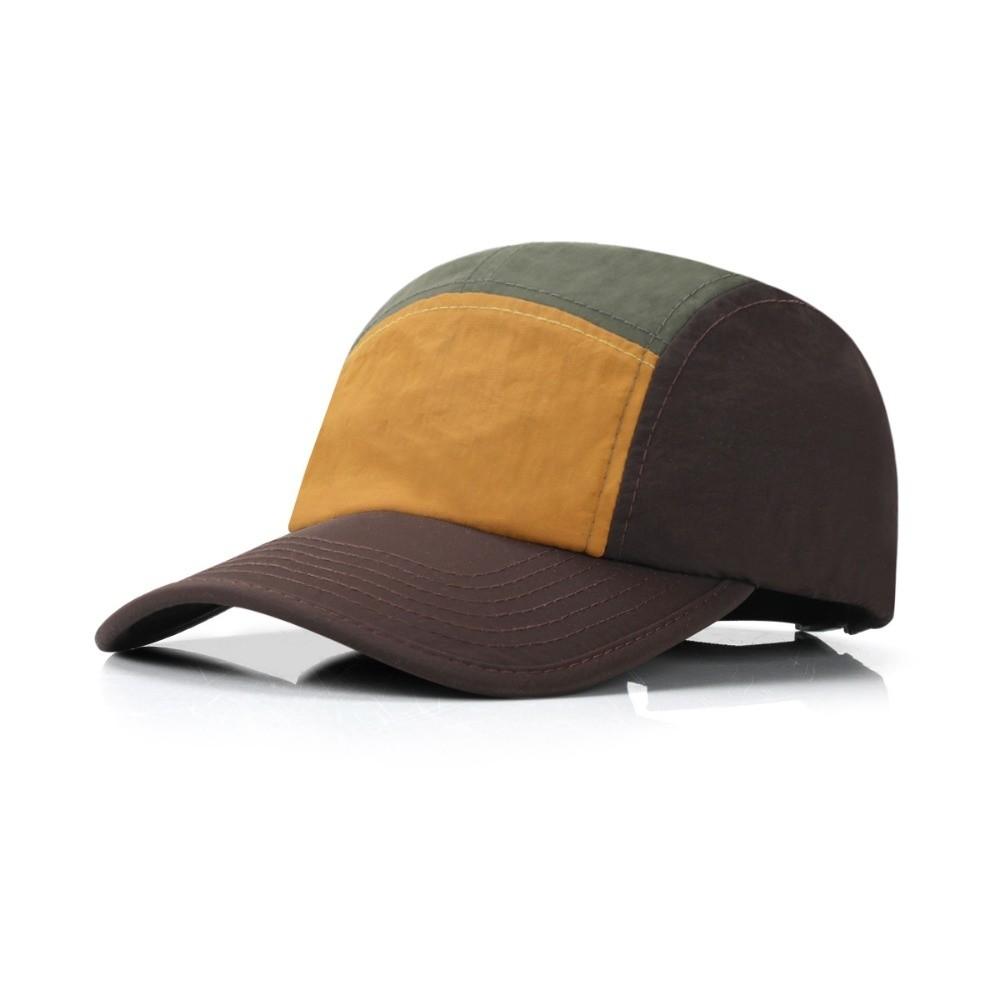 Nylon Baseball Cap 5 Panel Quick-drying Hat Casual UV Protection Cap  Unisex