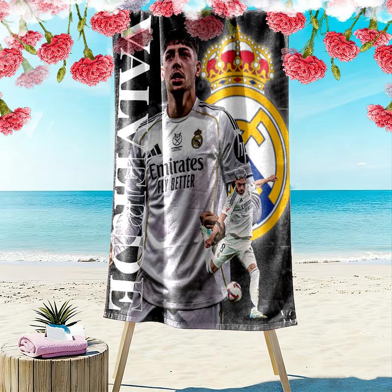Beach Towel Soccer Stars Dream Beach Towel Soft Beach Towel For Vacation Photos Outdoor Pool Towel Quickdrying Swim Towel Swim Fashion Printing