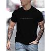 Men's Summer Loose Size 100% Cotton Freedom Graphi Print Casual Slim Fit Round Neck Short Sleeve T-shirt Top 42303