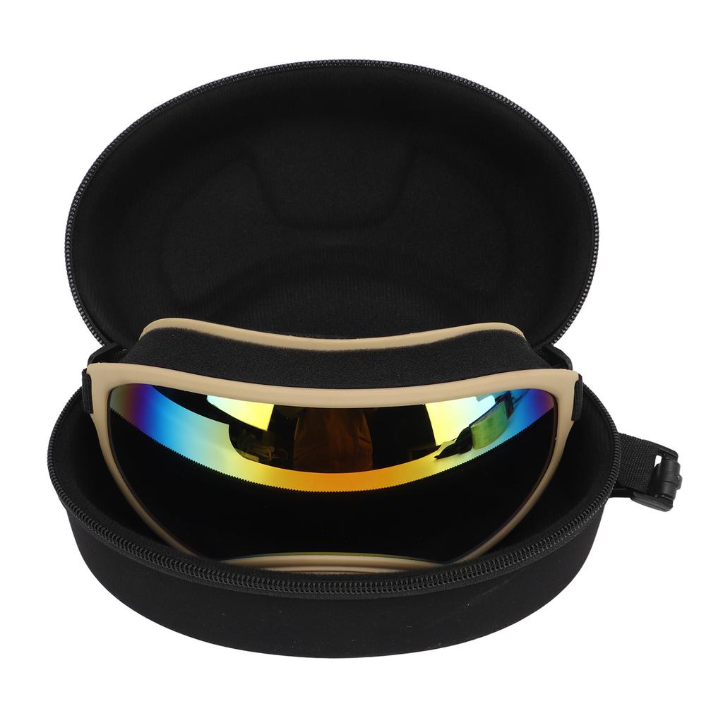 Outdoor Pet Glasses Dog Goggles Animal Ski Goggles Sun Protection Ultraviolet Protection Khaki