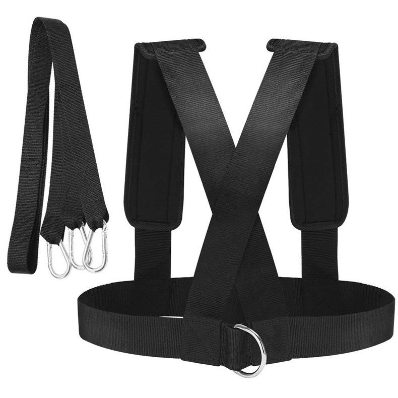 Resistance Training Band Running Speed Exercise Tension Band Weighted Running Exercise Tension Band Vest Sled Carrier