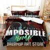 3D Print Blessd Cartoon Bedding Set Single Twin Full Queen King Size Bed Set Adult Bedroom Duvetcover Sets Anime Bed Sheet Set