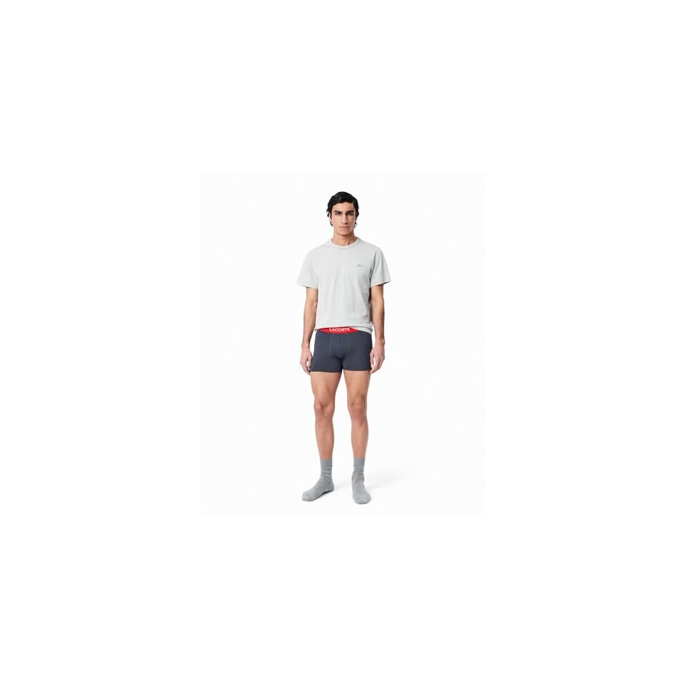 Lacoste Official 3-Pack Microfiber Trunk Shorts 5H2381-108W3XL