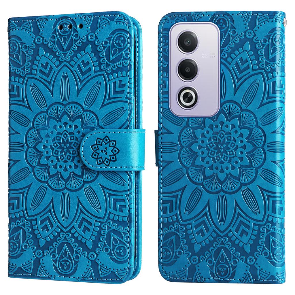 For Oppo A3 Pro (Global) 5G/(India) 5G Case Sunflower Imprint Leather Wallet Phone Cover