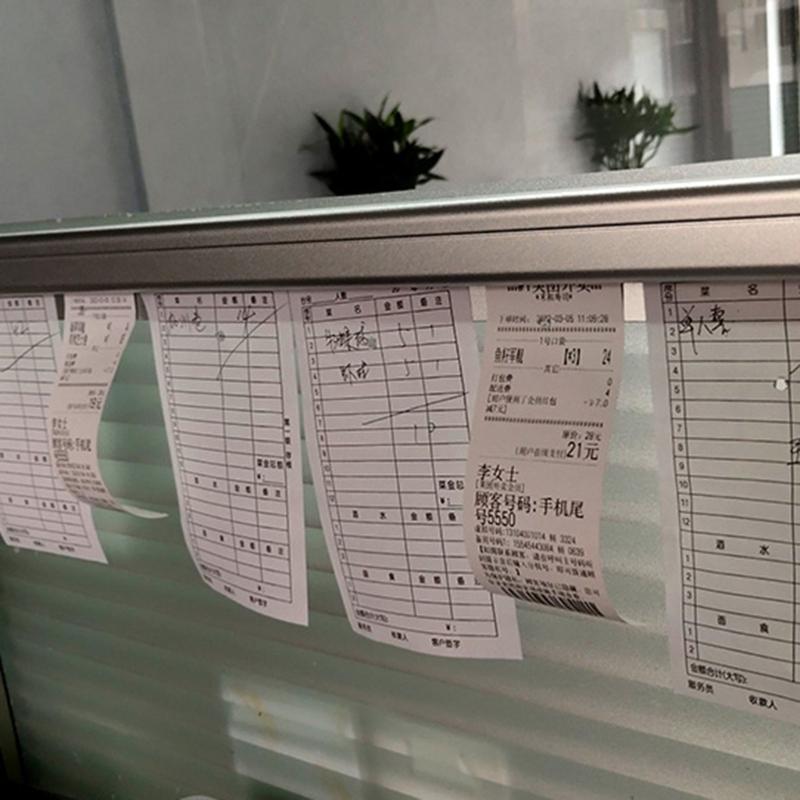 Efficient Kitchen Order Organizer Convenient Order Organization Rack Wall-mounted Order Holder Restaurant order Clip