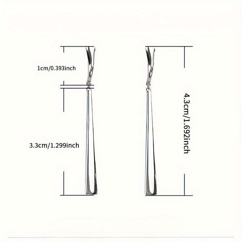 Minimalist OL Style Earrings, Versatile for Workplace Commuting, Capable Temperament Earrings, Exquisite and Minimalist Design