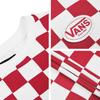 Vans T Shirts Men's Red Crew Neck Moderate Straight Fit VN0A54IDY0W
