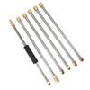 90 Inch Pressure Washer Extension Wand Power Washer Lance with 1 4 Inch Quick Connect for Roof Cleaning 6pcs