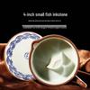Multi-functional Inkstone with Lid - Ceramic Ink Dish & Holder for Calligraphy