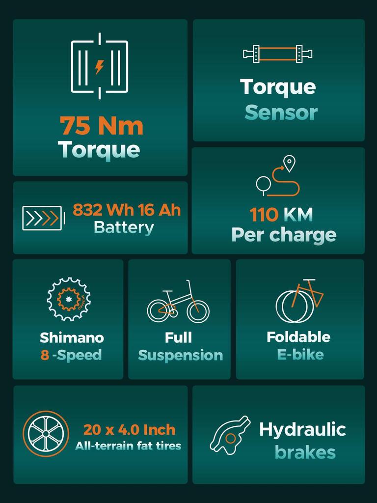 ENGWE ENGINE PRO 2.0 Ebike 750W 48V 16AH 20*4.0" Fat Tire Electric Bicycles Hydraulic Brakes Adult Electric bike Full Suspension