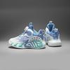 Spring and summer children's sports shoes girls and boys button running shoes mesh breathable middle and older children's casual shoes basketball sho