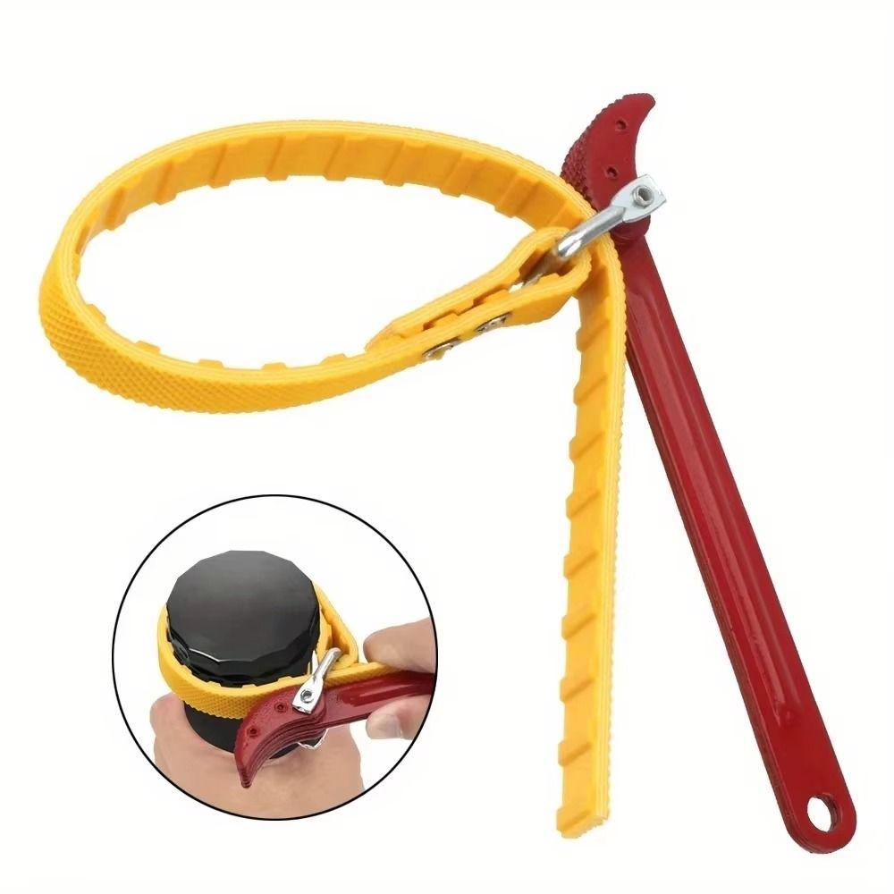 Wear Resistant Oil Filter Wrench Adjustable Belt Wrench Water Purifiers