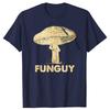 Funguy Zábavné Houby Houba Grafická Trička Tričko Pánské Dámské Módní Ležérní Oversized 100% Bavlna Tričko