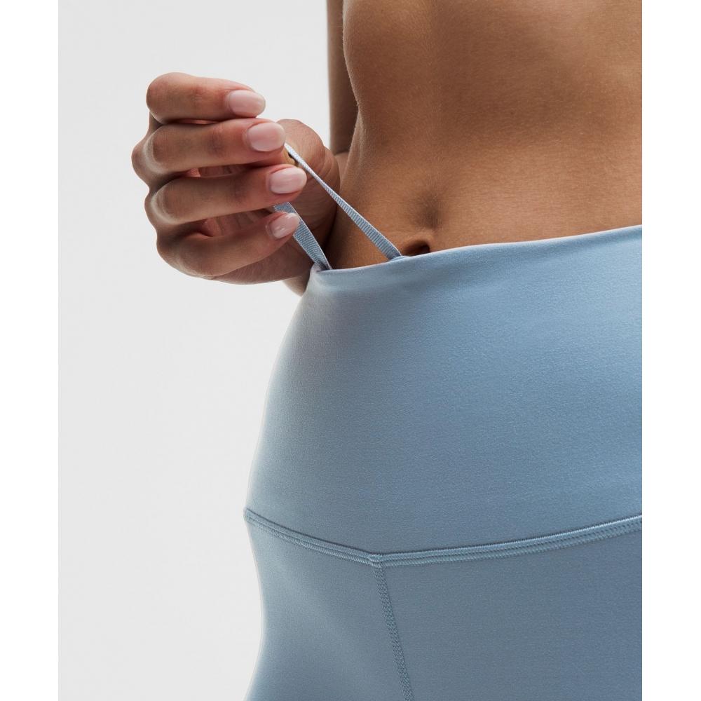 Lululemon Wunder Train High Rise Tight 28  Steel Blue