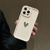 Glitter 3D Love Heart Silicone Soft Phone Case For iPhone 16 15 14 13 12 11 Pro Max XS XR 7 8 Plus Shockproof Candy Matte Cover