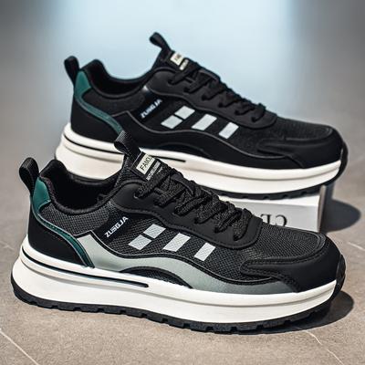Neue Frühjahrs-Sportschuhe Freizeit Schuhe Jugend Rutschfest Laufschuhe Plateau Forrest Gump Vaterschuhe