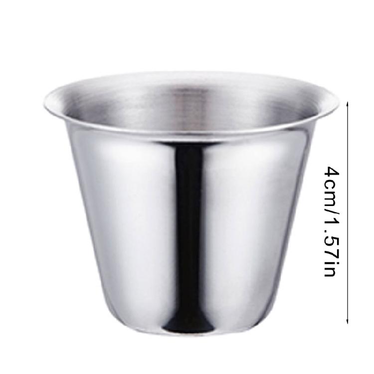 Antirust 304 Stainless Steel Communion Cup Food Grade Ingredient Ideal For Services Weddings And Family ReunionsAntirust