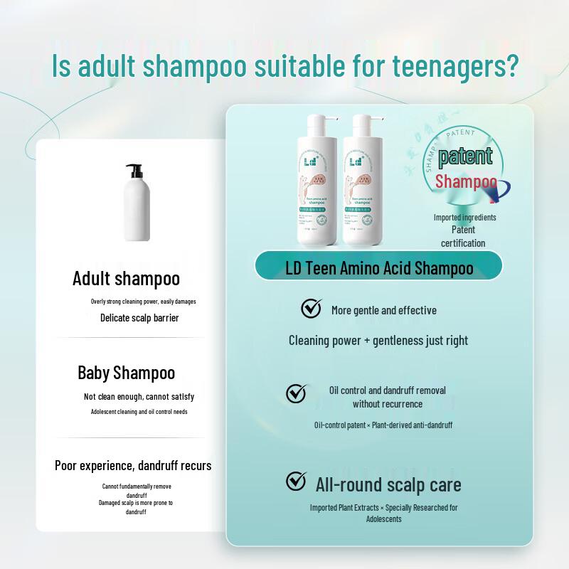 LD German Kids Aminosäure-Shampoo für 6-12 Jahre