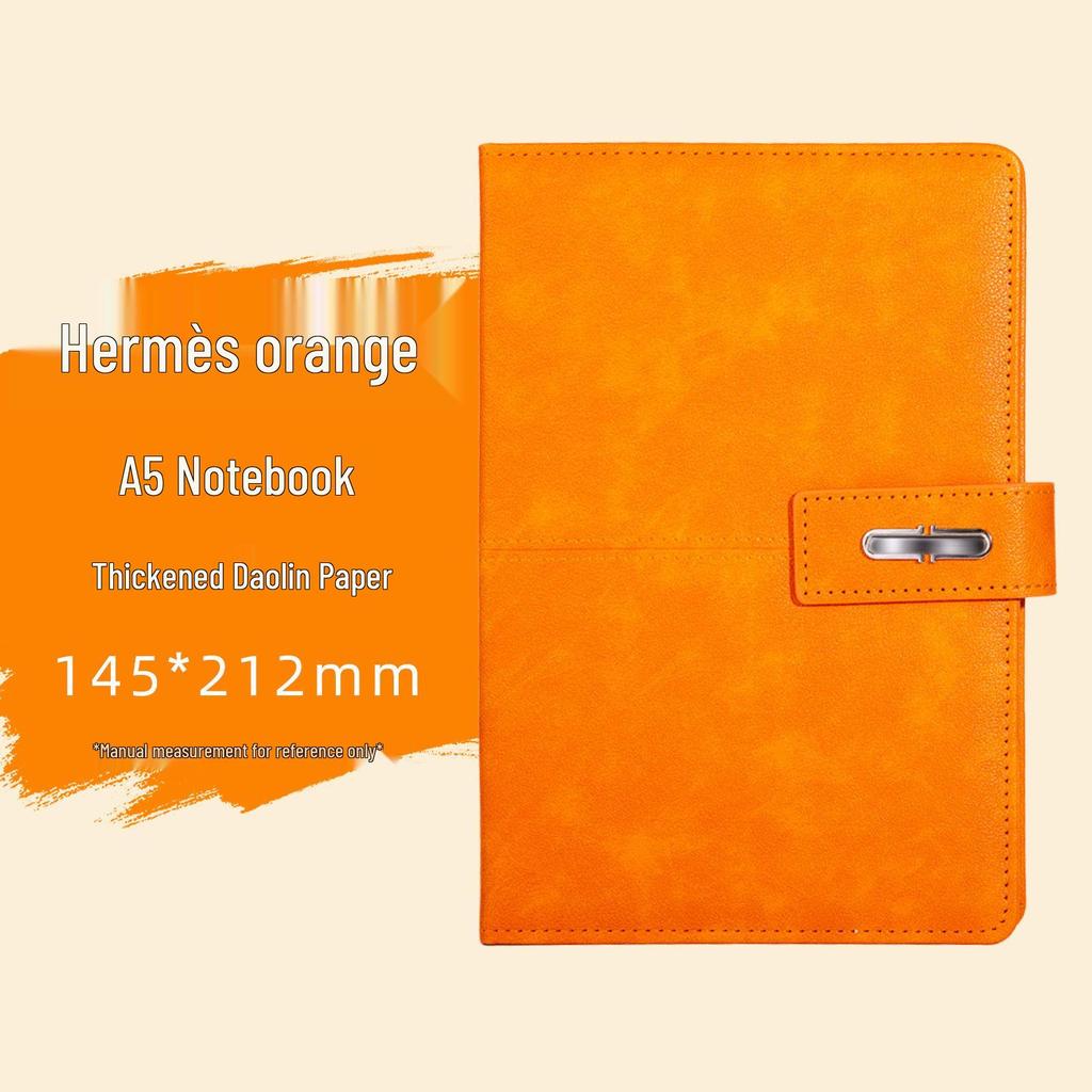 Buckle Business A5 PU Leather Notebook Gift Set with Customizable Logo
