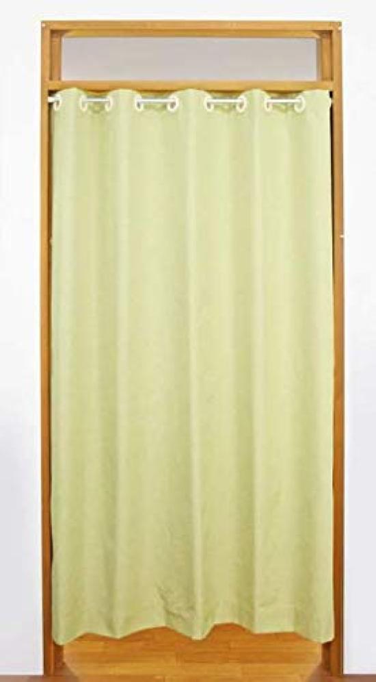 

and a light green shield divider curtain with thermal and blackout 140cm wide x 220cm made in Energy-Saving Power-Saving Gadget, insulation,