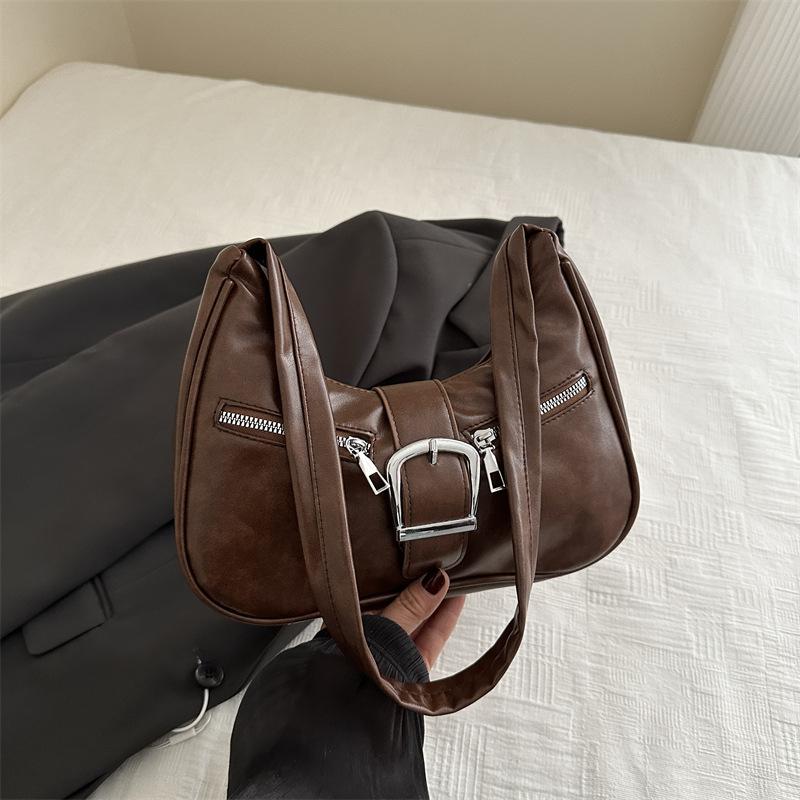 Fashion Portable Crescent Bag Casual Women's Bag Niche Design Underarm Bag Women's New Shoulder Bag