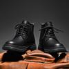 Live Martin Boots Men's Shoes Spring and Autumn Boots Medium Top Men's Boots High Top Short Boots Casual Tooling Shoes