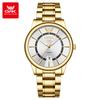 OPK 6036 Original Quartz Watches for Men Steel Strap Waterproof Auto Date Luminous Men's Wristwatches Simple Fashion Man Watch