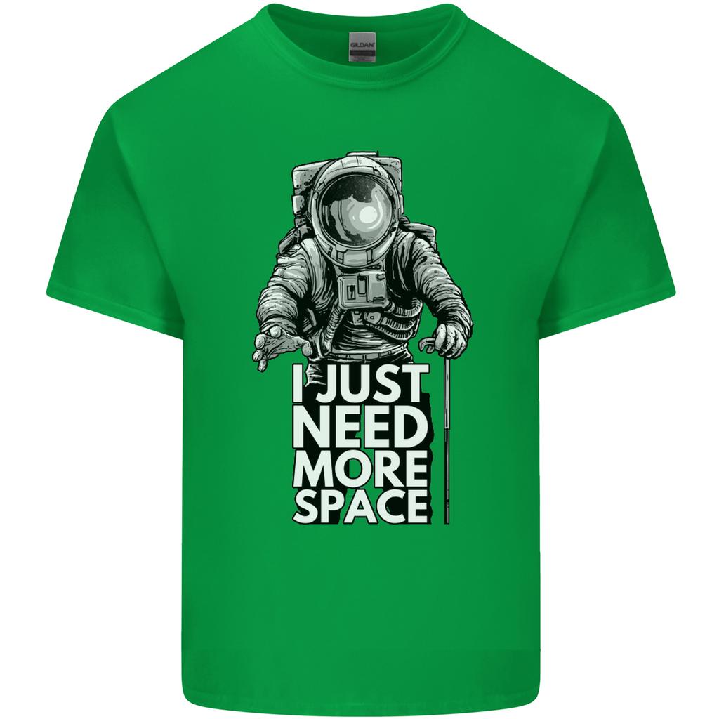 I Just Need More Space Funny Astonaut Unisexs Light Cotton TShirt