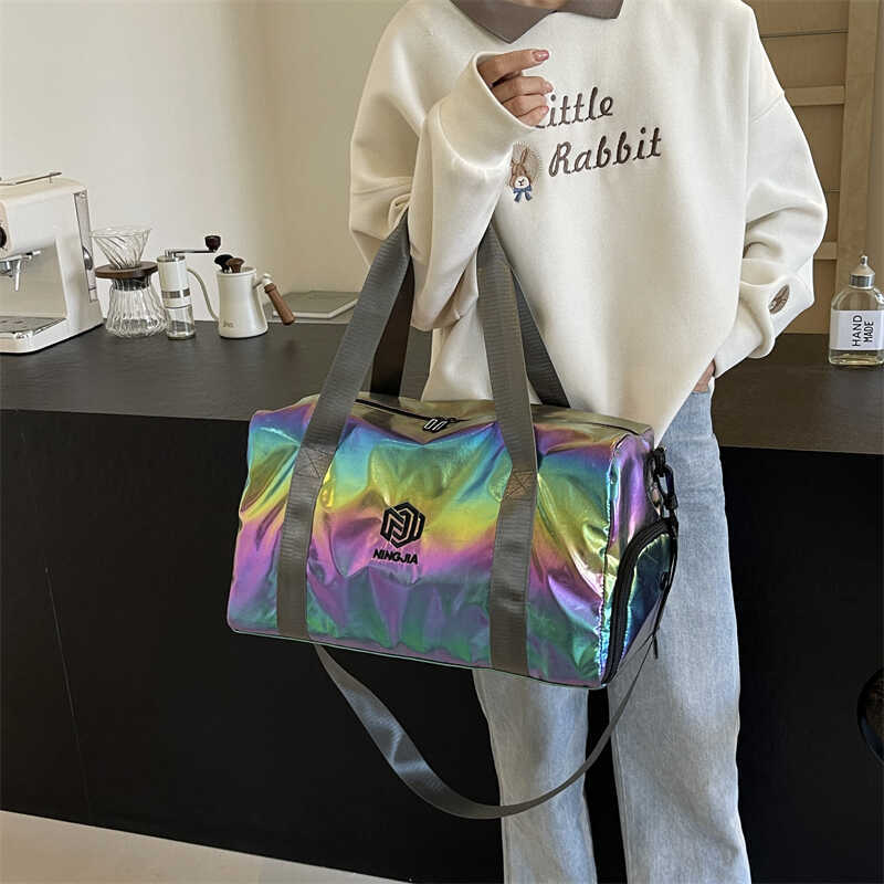 Sports Travel Handbag Large Capacity Shoulder Crossbody Bag Fitness Swimming