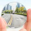 2pcs/4pcs Adjustable Car Blind Spot Glass Mirror 360 Degree Side Wide Angle Rearview Mirror Small Rimless Round Mirror Driving