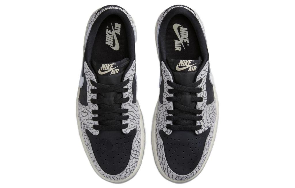 Jordan 1 Retro Low Og Black Cement Women's CZ0775-001