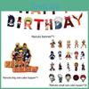 Anime Themed Naruto Birthday Party Ballon Banner Cake Topper Decoration Party