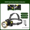 Rechargeable LCD Digital Display Headlamp